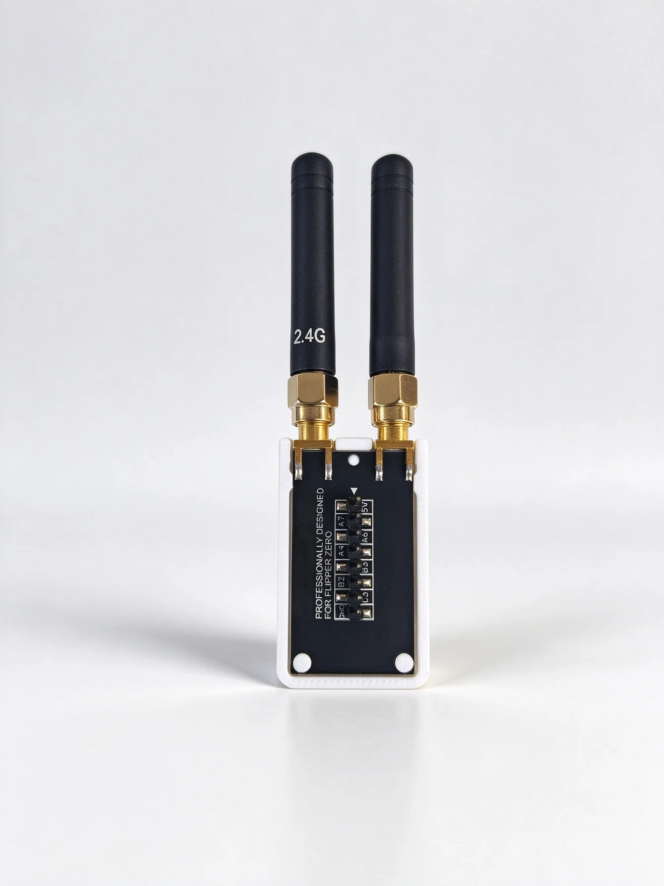 NRF24 + CC1101 RF Development Board for Flipper Zero, for RF Lab App-Ready, 2.4GHz & 433MHz, High Performance, Auto-Switch