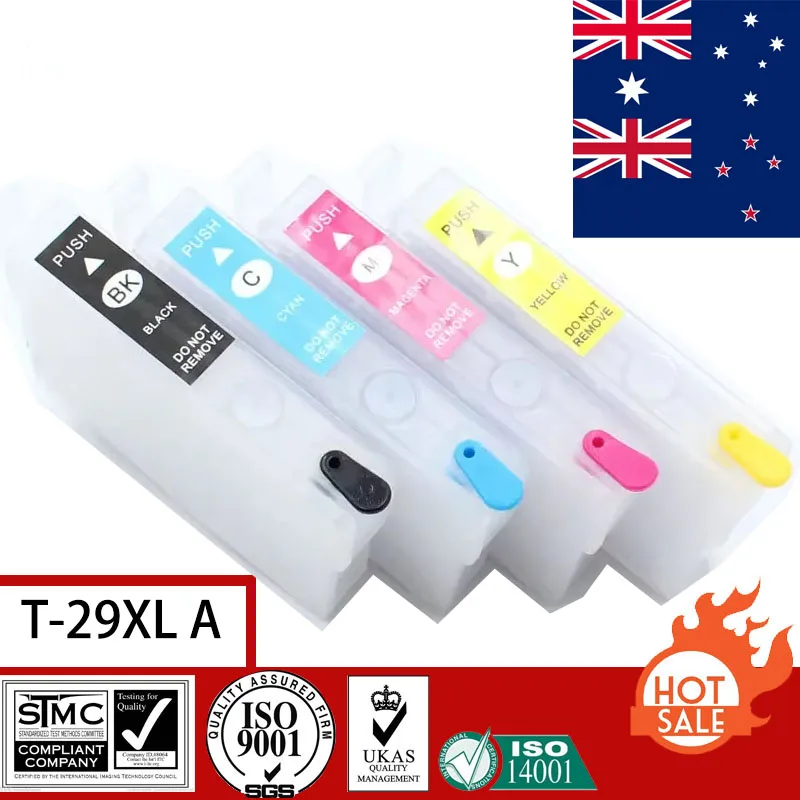 Совместимый с AU пустой многоразовый картридж для Epson T2991 2991, с чипом автоматического сброса, подходит для Epson Expression Home XP-235
