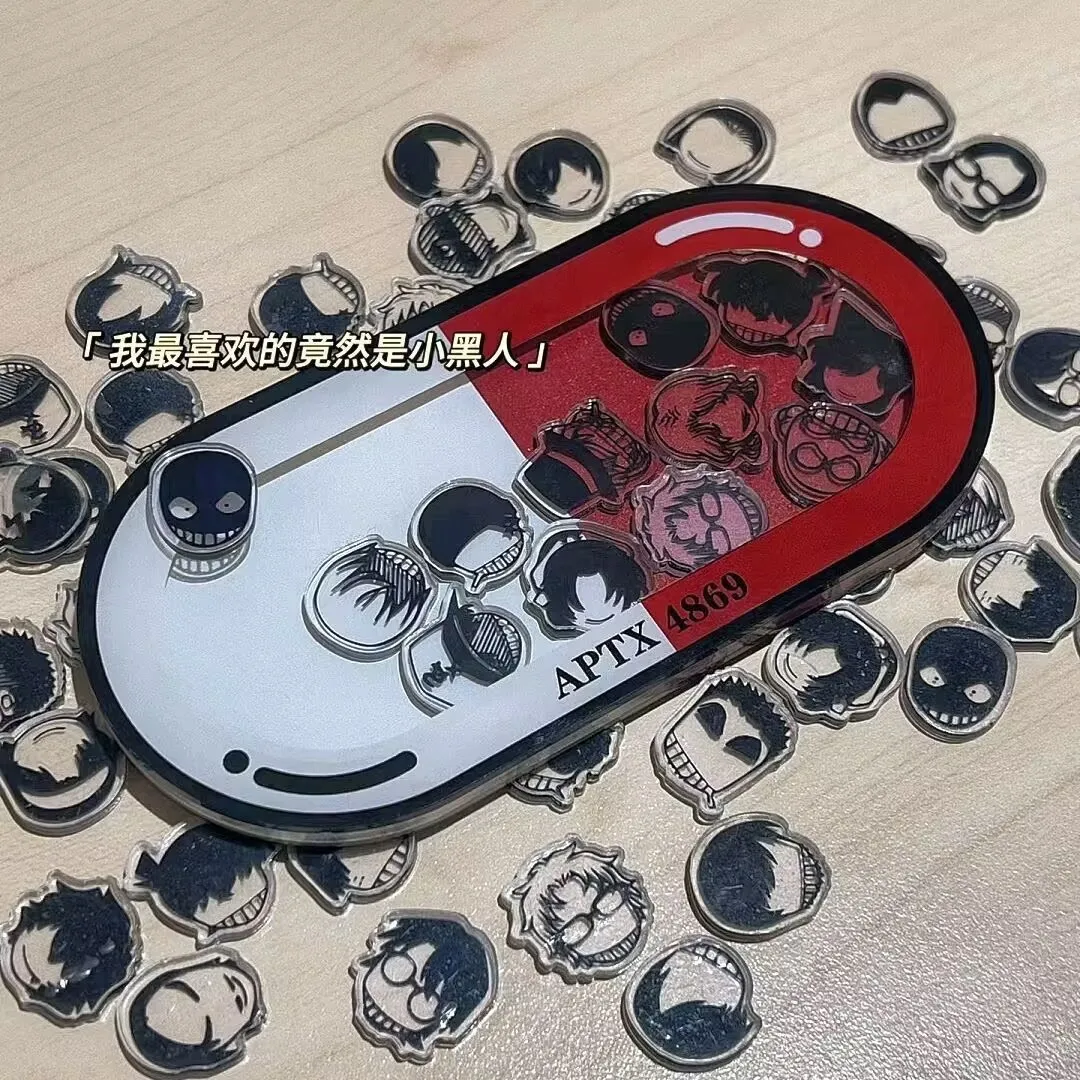 นักสืบโคนันใหม่ "Pill Shake" เป็นของขวัญการ์ตูนเขย่าอะคริลิกขนาดเล็กน่ารักและเท่พร้อมพวงกุญแจระดับรูปลักษณ์สูง