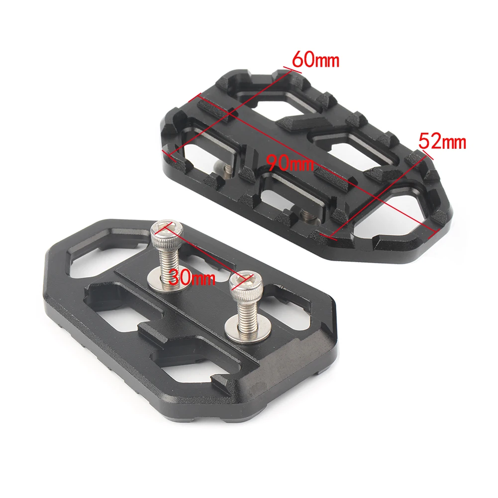 Motorcycle Aluminum Wide Foot Rest Footpegs For Kawasaki VERSYS X300 2017-2018 VERSYS 650 1000 2015-2019 Versys650 Versys1000