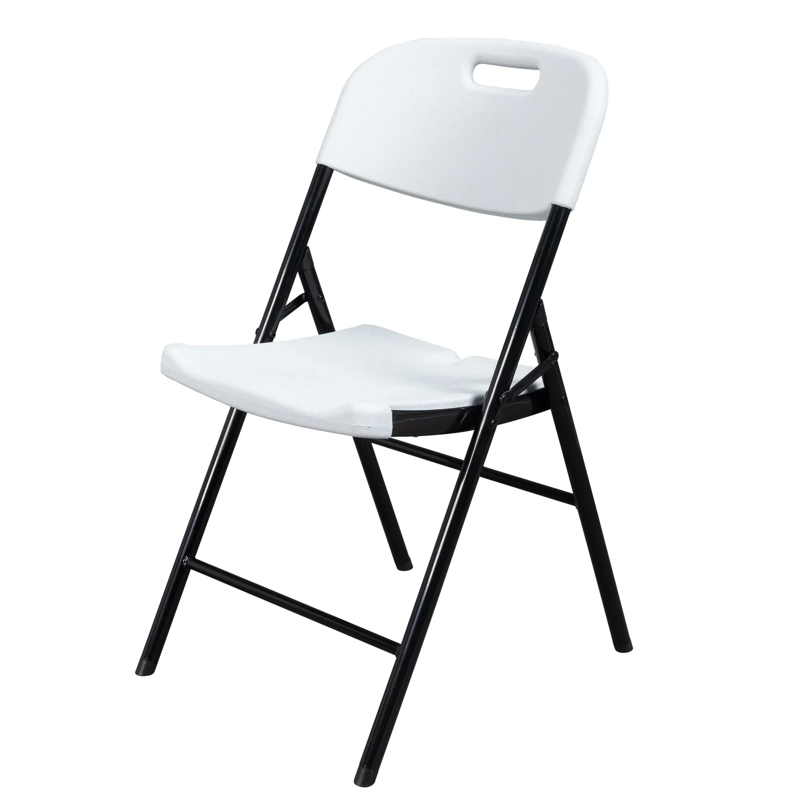 

2pcs 47*54*84cm Garden Plastic Folding Chair White