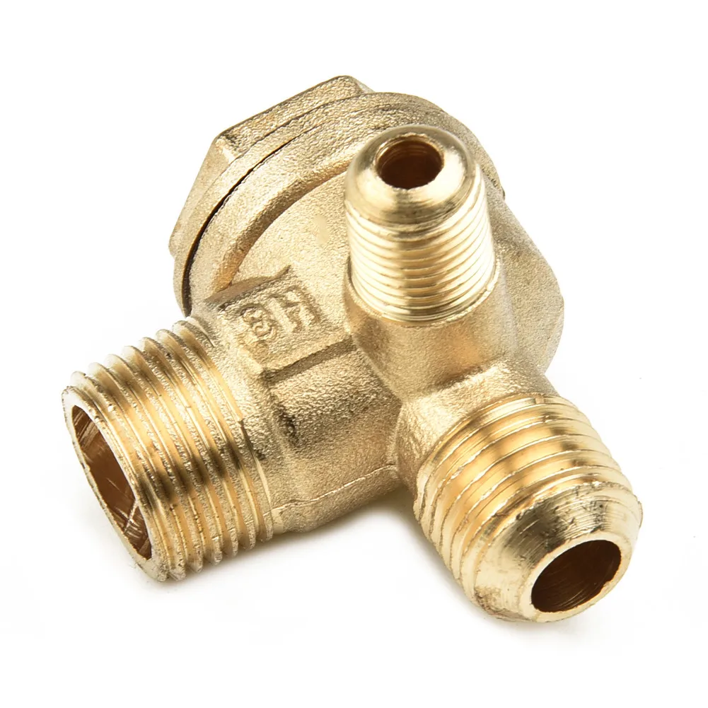 Male Thread Air Compressor Check Valve Zinc Alloy Accessories Connector For Air Compressor 20*16*10 Replacement