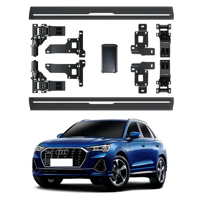 Automobile accessories Customize body anti-collision aluminum alloy bar electric side step for Audi Q7 2003 2015