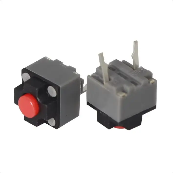 【50-10PCS】Mute button 6*6*7.3 Silent switch wireless mouse Square mute micro switch button M330 M220 repair parts replace