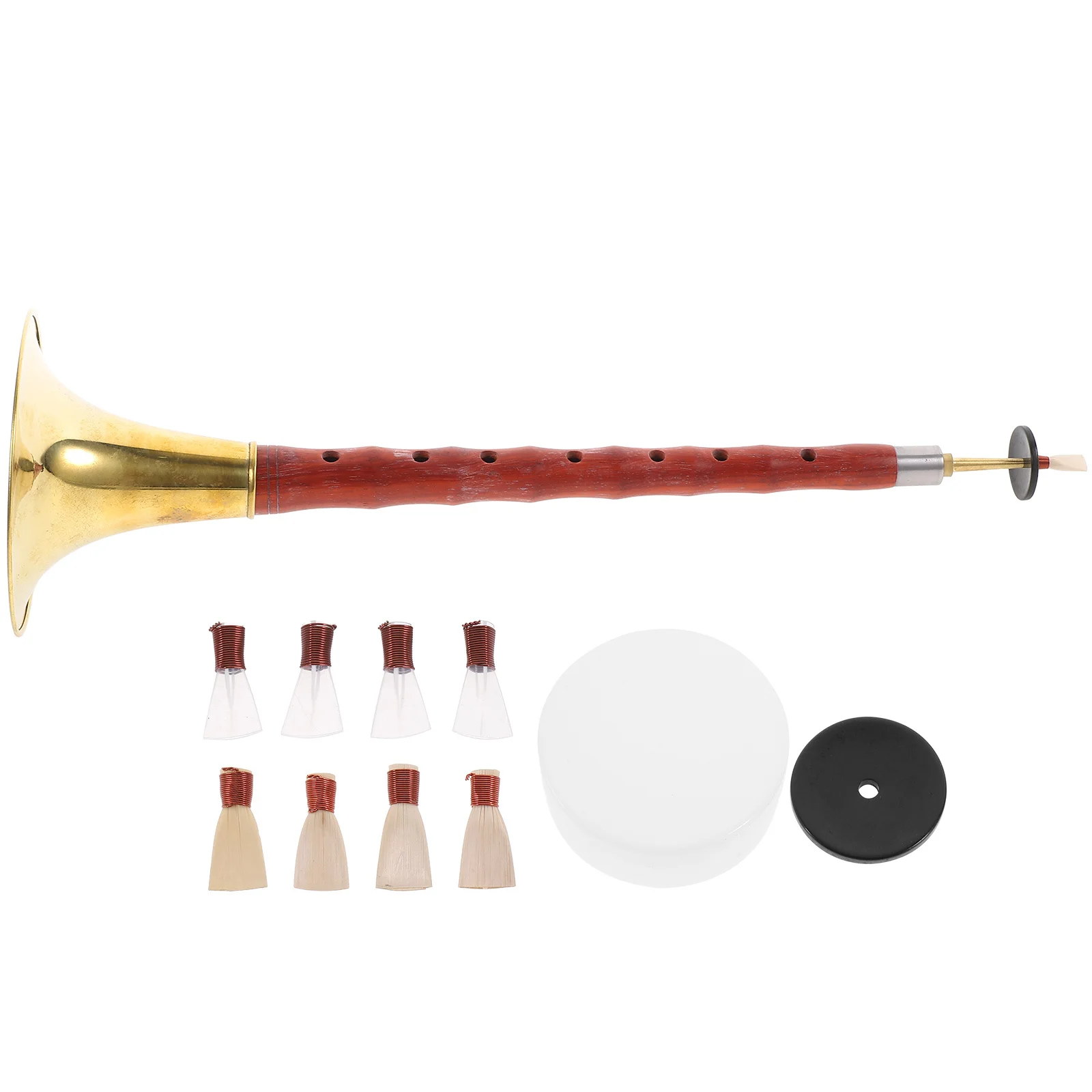 

1Set Rosewood C Key Suona Professional Suona Instrument Beginner Ethnic Wind Music Instrument Portable Lightweight