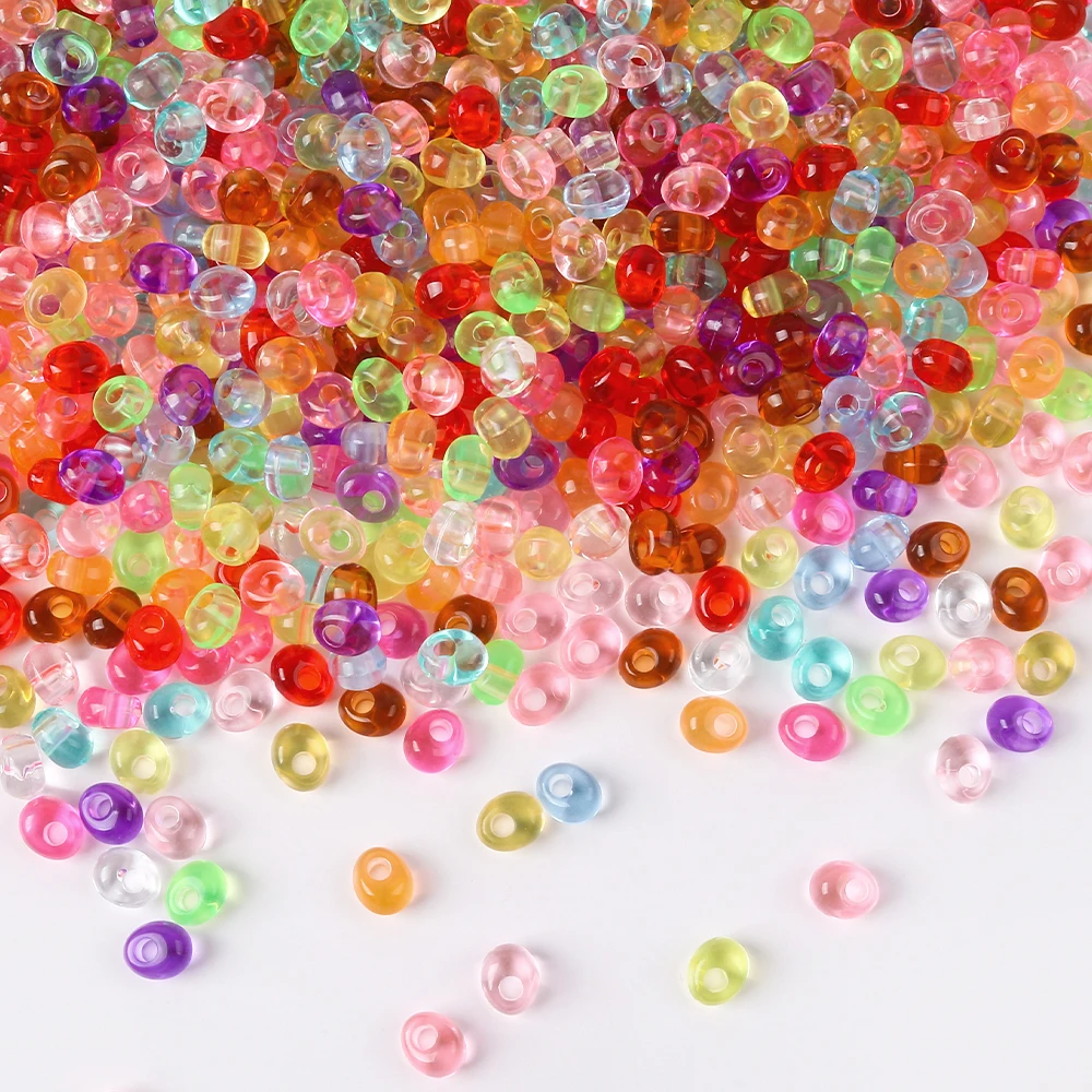 

10g Acrylic Water Drop Shape Seed Beads Small Loose Spacer Beads For Jewelry Making Diy Necklace Bracelet Keychain Accessories