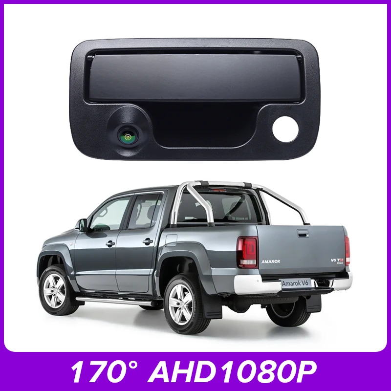 

AHD 1080P 170 ° Камера пикапа для Volkswagen Amarok 2010-2020, водонепроницаемая резервная камера ночного видения, камера заднего вида в багажнике