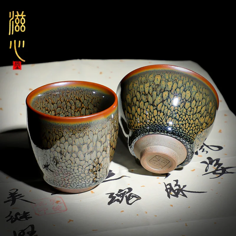 Zixin Tang Wu Jiwang Huainan Jianzhan Pai Master Single Cup Kung Fu Tea Set Home High End