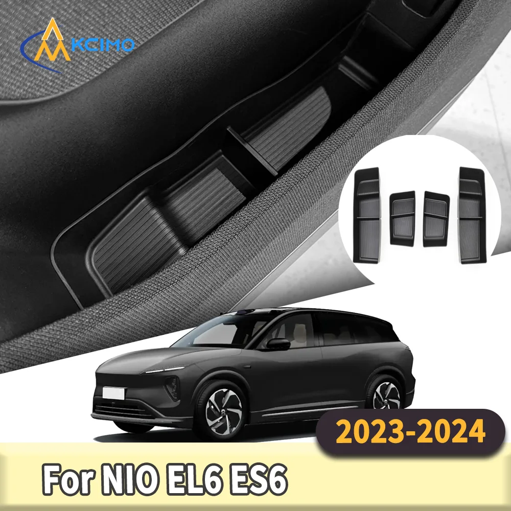 

TPE Door Side Storage Box for NIO EL6 ES6 2023-2024 Front Rear Door Handle Organizer Interior Tidying Car Accessory
