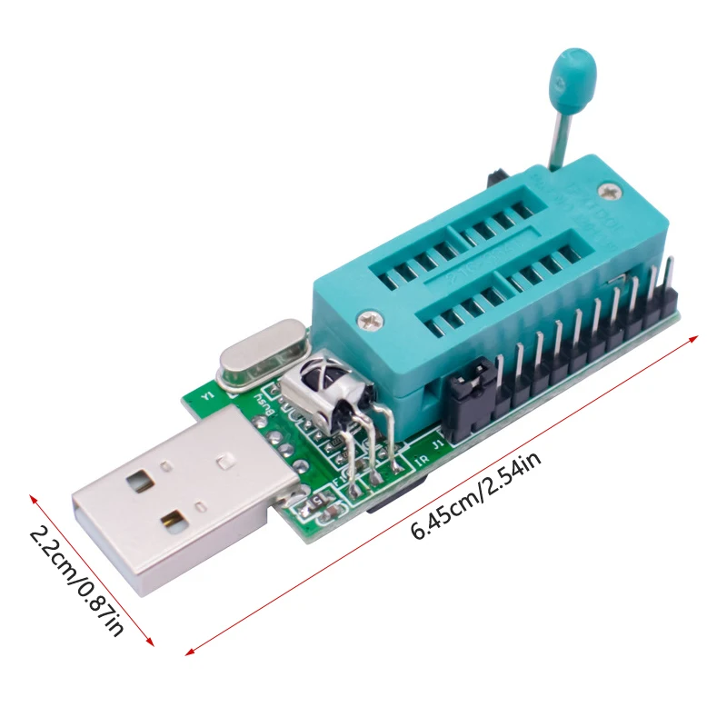 CH341A Programmer V1.7 1.8V Level Shift W25Q64FW W25Q128FW Gd25LQ64 Programmer Module W/Adapter Board