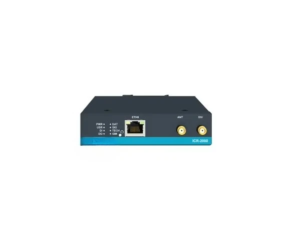 Advantech ICR-2031 EMEA Industrial LTE Cat.4 Cellular Router, 1x LAN, DI/DO, Wide Temperature Operating Range, DIN/Wall Mount