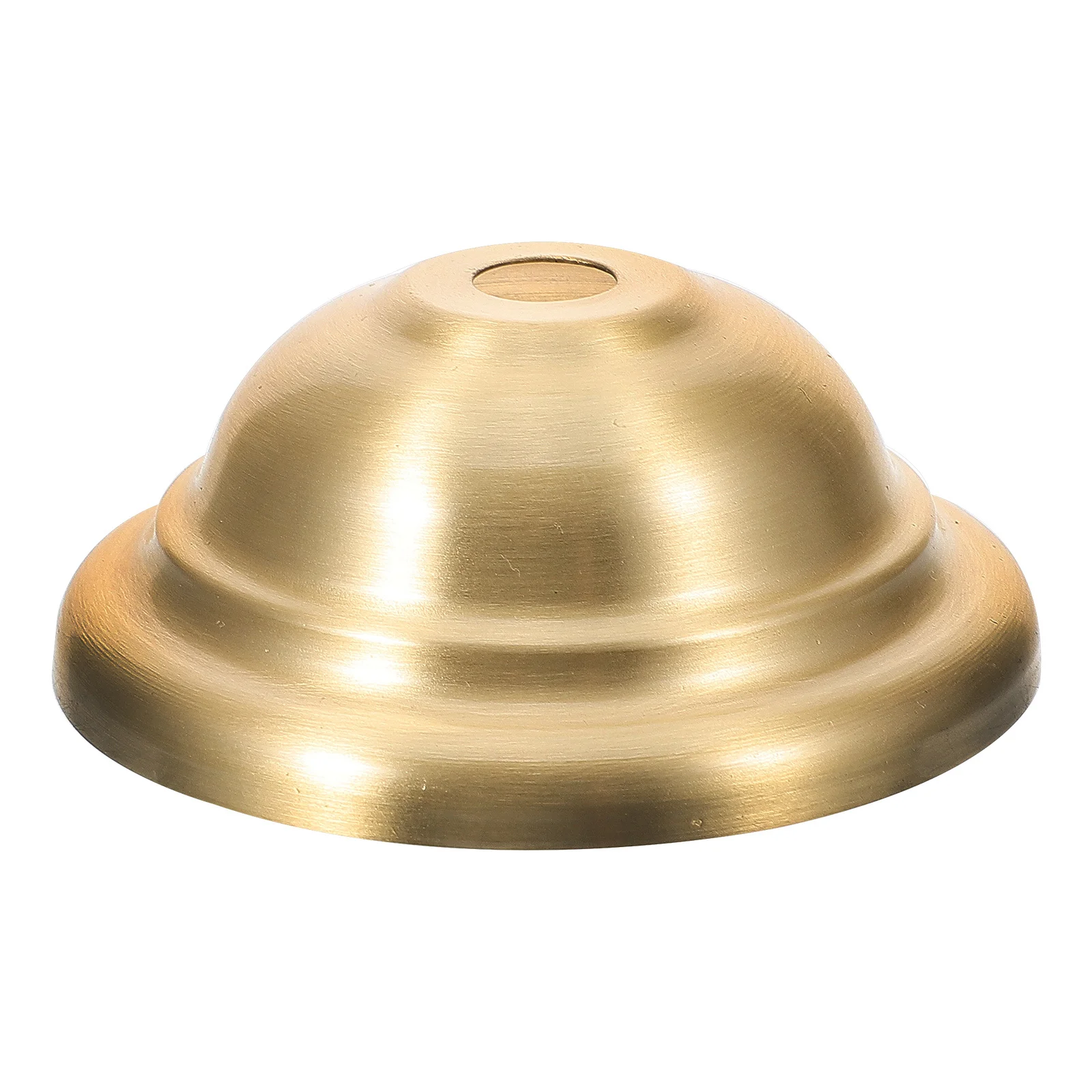 

Brass Round Sturdy Metal Cylinder Finial For Pendant Lampshade Base Decoration Table Lamp Part Socket Cup Light Holder Cover