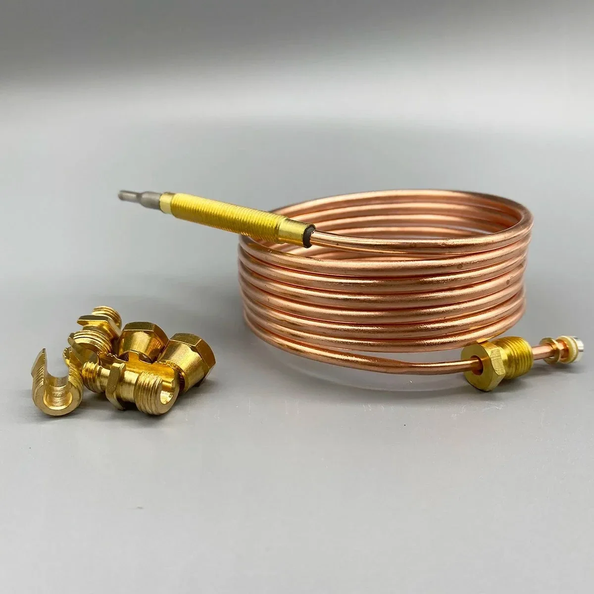 WZ-Universal LPG NG Gas Stove Oven Spare Parts Copper Temperature Sensor 30mv 60sec 150cm Thermocouple