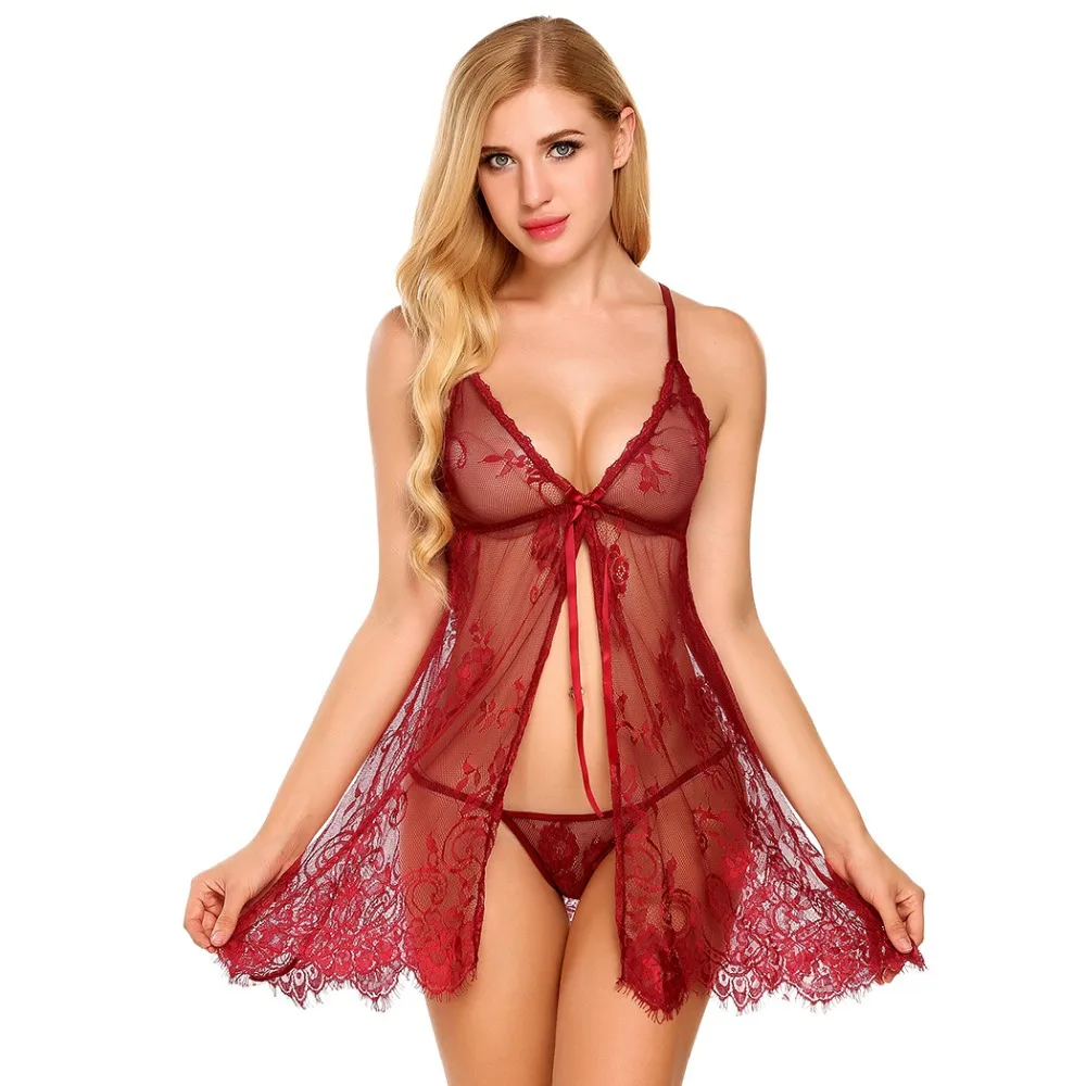 

customized women's adult lace jumpsuit sexy camisole skirt sleepwear erotic lingerie perspective temptation plus size lingerie