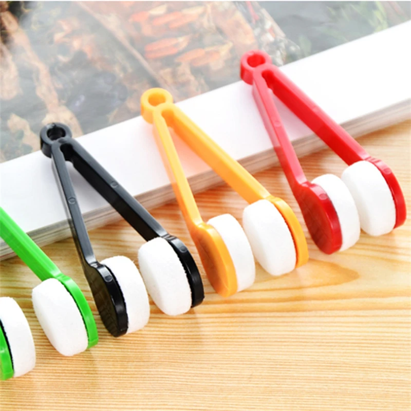 Glasses Cleaning Rub Portable Multifunctional Mini Eye Glasses Cleaner Brush Sunglasses Spectacles Microfiber Wiping Tools