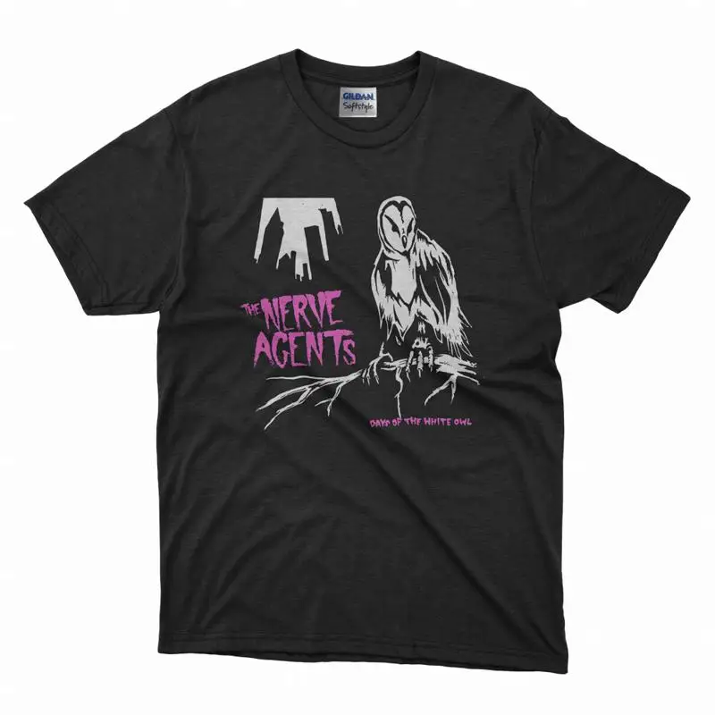 New The Nerve Agents Day Of White Owl T Shirt Size S 5Xl