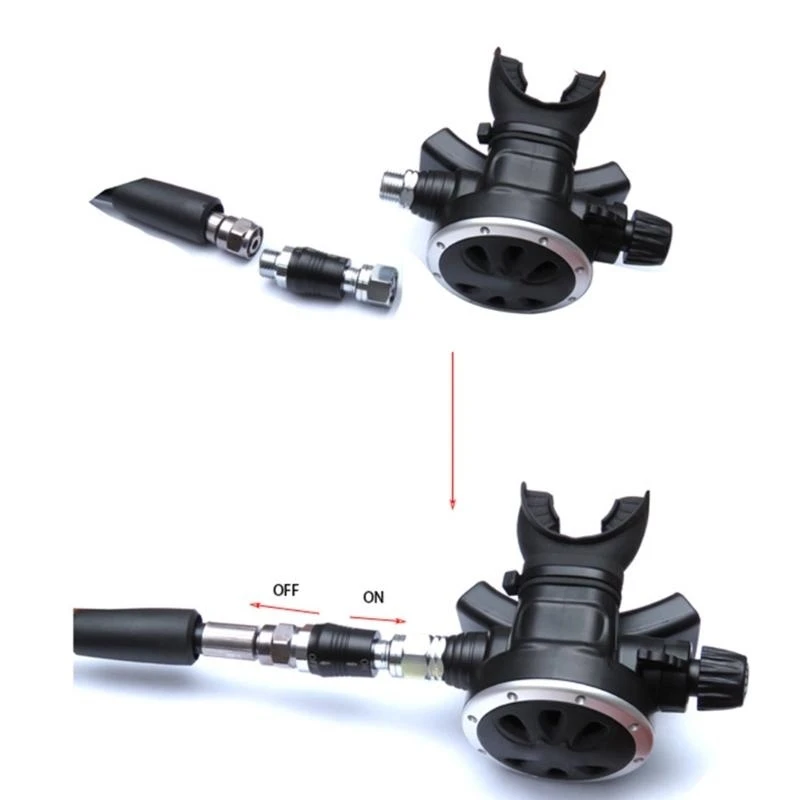 

Быстрые интерфейсы, разъем для нажимных клапанов, адаптер для регулятора подводного плавания с переключателями