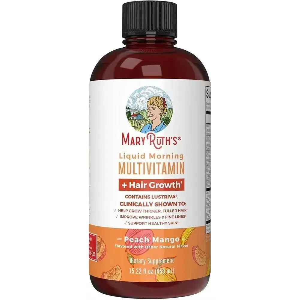 أنثى الشعر فيتا السائل مجمع متعدد الأبعاد فيتامين المياه قطرات الشعر البيوتين يمكن أن تعزيز مرونة الشعر