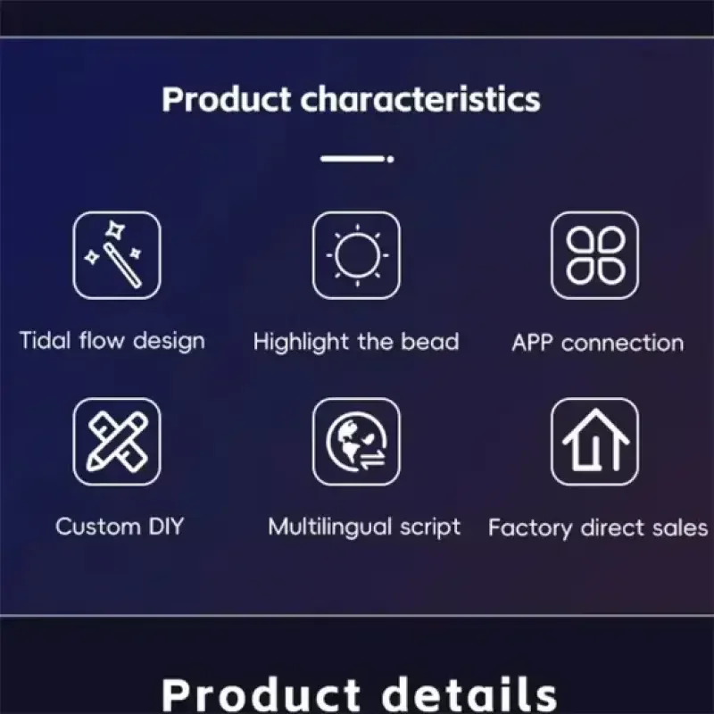 Özel Su Geçirmez LED Ekran Tüm Senaryolar İçin Uygun Fabrika Fiyatlı Ekran Parlak Şarj Edilebilir Üstün Telefon Uygulaması Kontrollü Gözlükler
