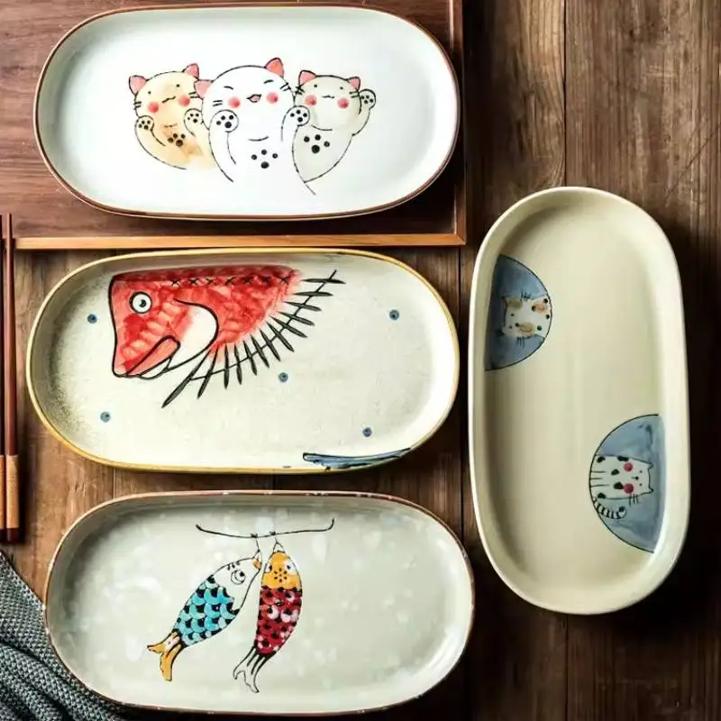 Unique Birthday Dinner Sets Design Aesthetic Christmas Luxury Dishes Set Ceramic Designer Elegant Bajilla Ceramica Dinner Set