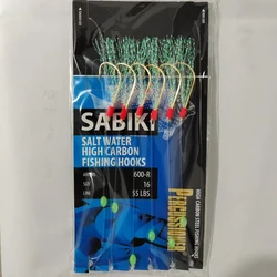 Sabiki lure flasher rig hook soft bait luminous eel glow dark mackerel fishing snapper mulloway flathead mullet Shark