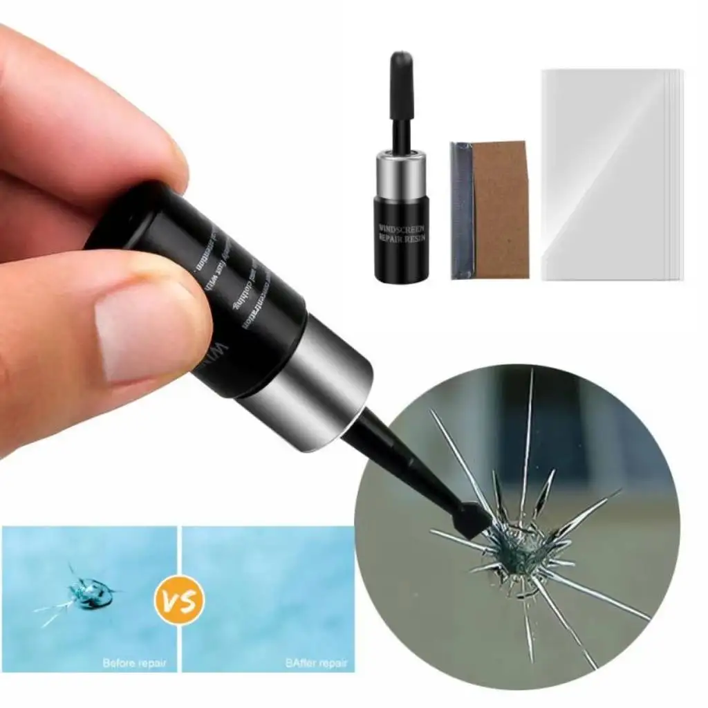 Car Windshield Crack Repair Kits Automotive Glass Nano Repair Fluid Fix Tool Polishing Glass Care Crack Scratch Maintenance