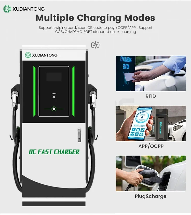 CE aprobado 240KW 360KW 300KW 480KW 720KW CCS y cargador Chademo EV para estación de carga de coche eléctrico