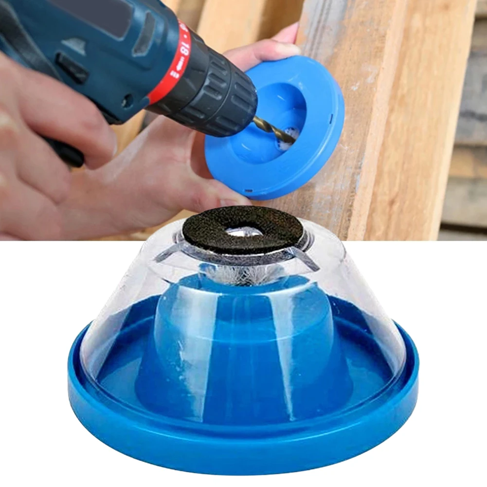 Cubierta de polvo para taladro eléctrico, recogedor de polvo para taladro de martillo eléctrico de 2 piezas, cuenco de ceniza a prueba de polvo para el hogar, brocas de 4-10mm, herramientas eléctricas