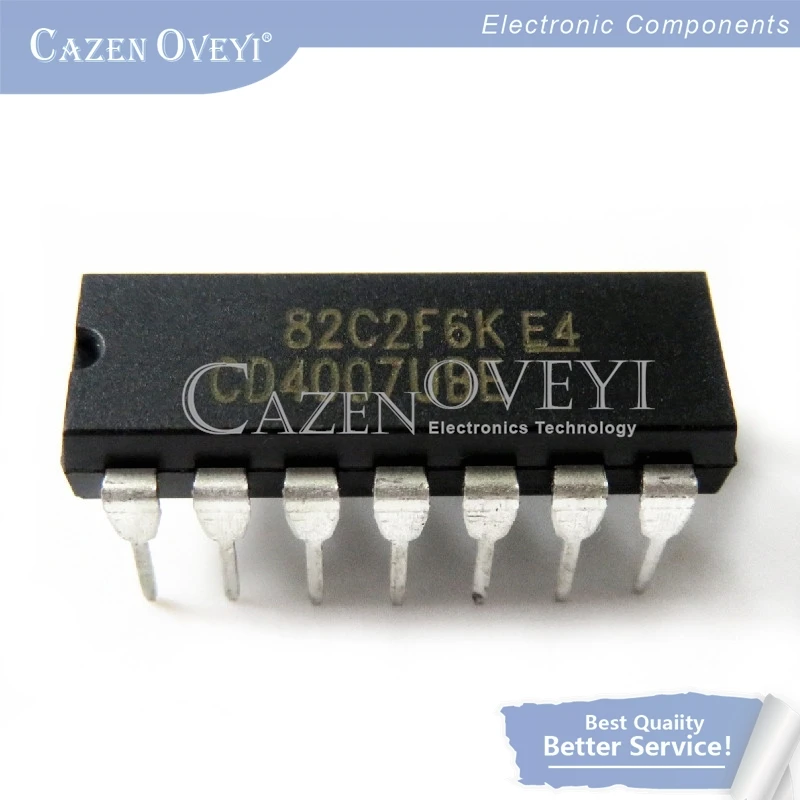5pcs/lot CD4013BE CD4013 LF444ACN LF444 CD4007UBE CD4007 SN74AC74N SN74AC74 74AC74 DIP-14