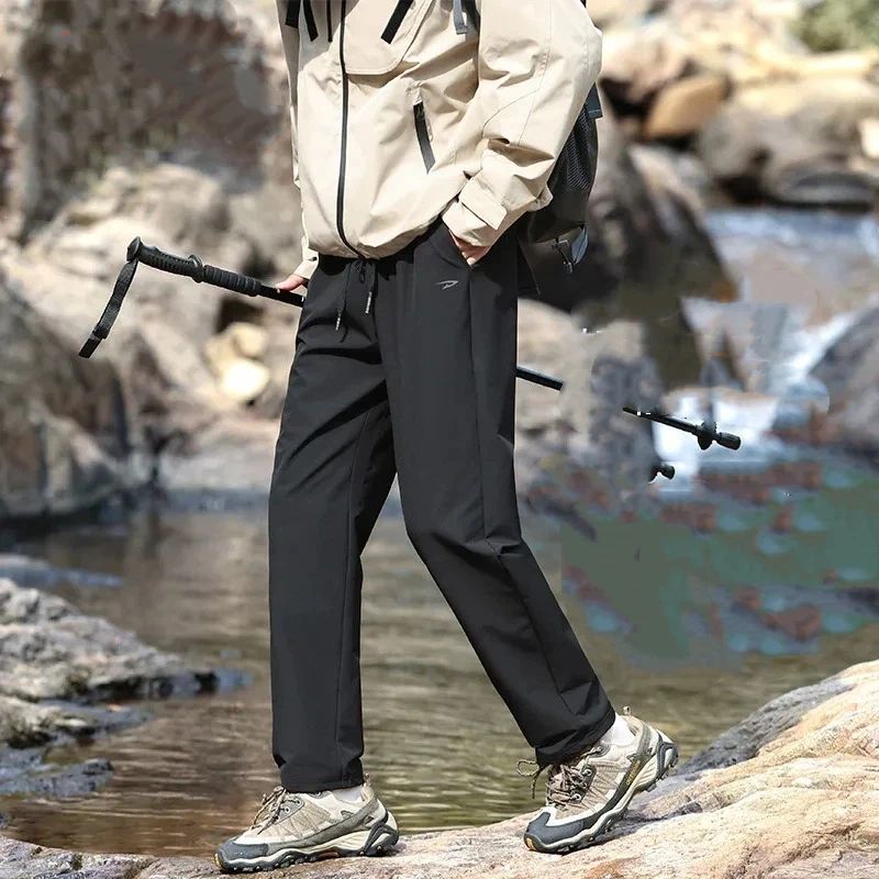 

Men's Spring Autumn Casual Trousers Season Sports Trousers Men's Loose Sweatpants