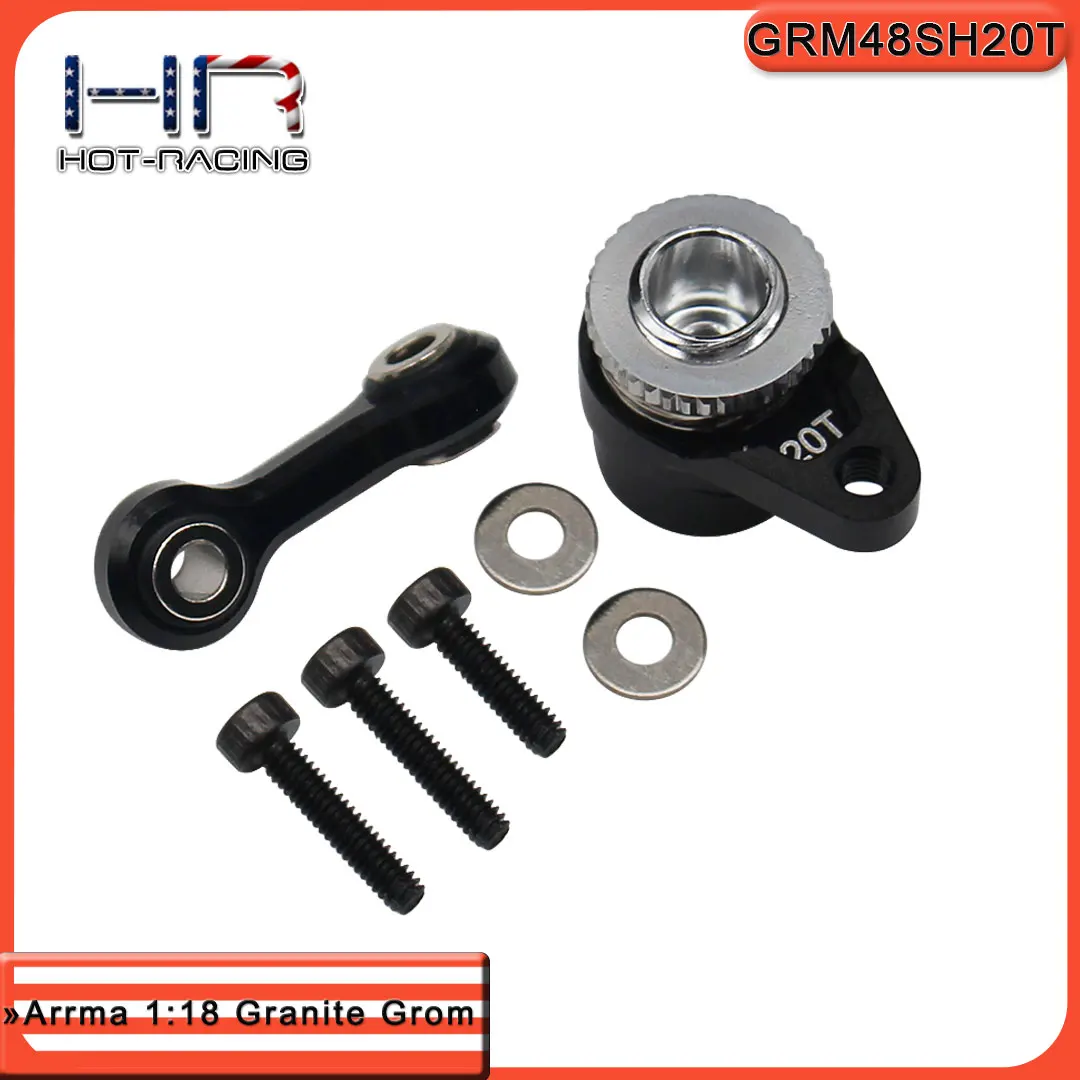 Hot Racing 20T 21T aluminum Servo horn (arm) for Arrma 1/18 Grom