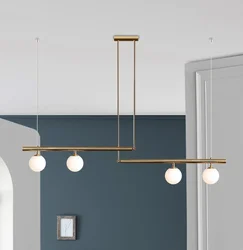 Nodic Minimalist Chandelier Glass Ball Home Decor Restaurant Pendant Light Modern Creative Dining Hanging Lamp Indoor Lighting