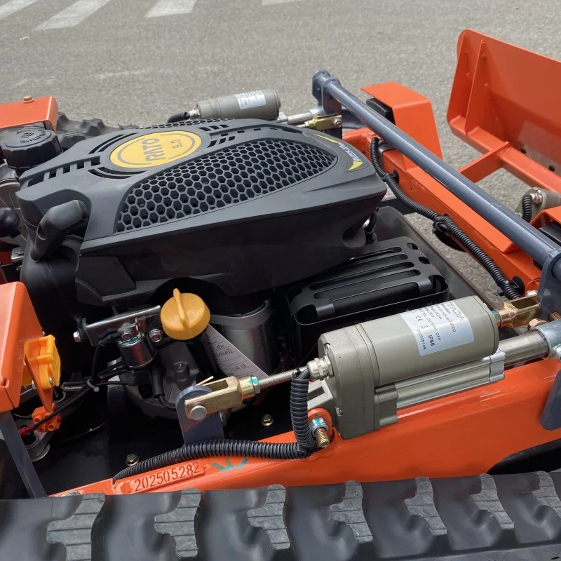 Индивидуальный профессиональный робот для обрезки газона с нажимной лопаткой, многофункциональная газонокосилка для подметания снега, сертифицированный в ЕС продукт