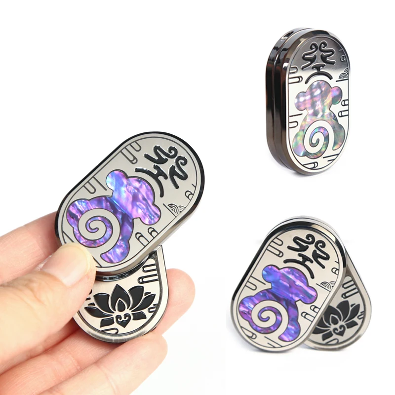 Wu Kong Fidget Slider Mechanic Fidget Slider Autism Metal EDC Fidget Toys Office Desk Toys Anxiety Stress Relief Toys Adult Gift