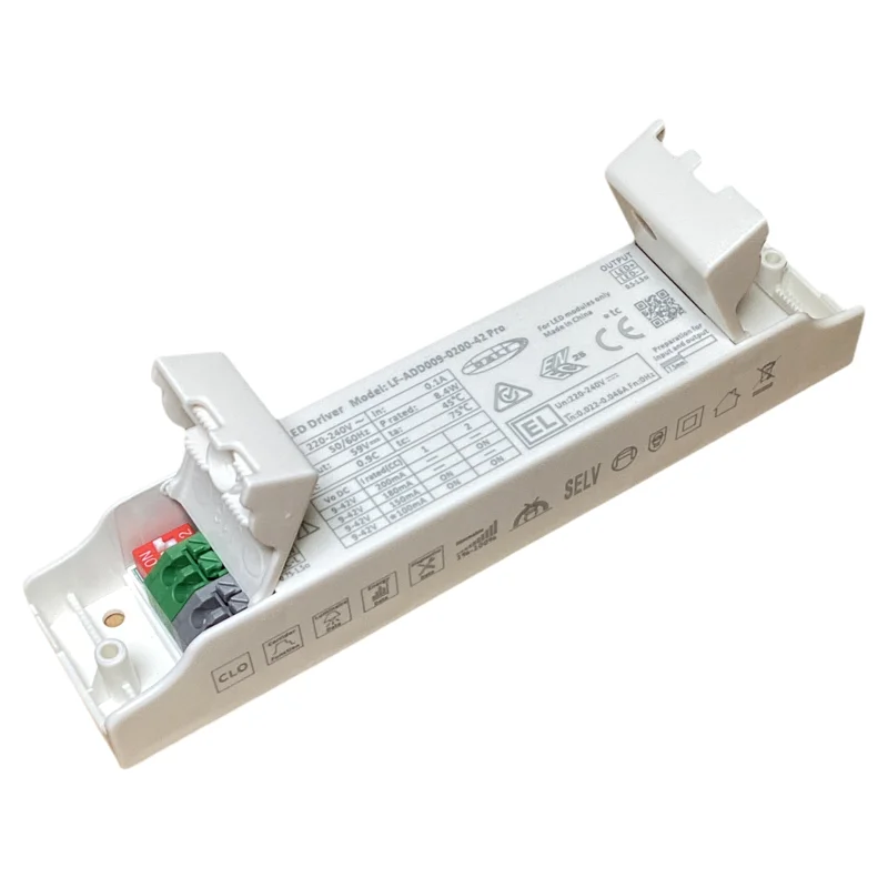 Lifud DALI Dimmable Slim LED Power Supply Push Driver for Mini Trimless LED Ceiling Light 150mA 180mA 200mA LF-ADD009-0200-42