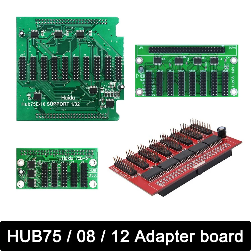 

LED display HUB adapter board,HUB75E-10,HUB75E-5HUB08,HUB12