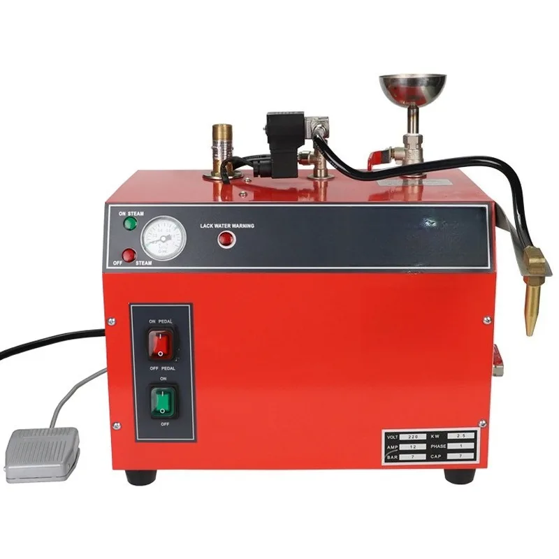 

High temperature steam cleaner, steam engine