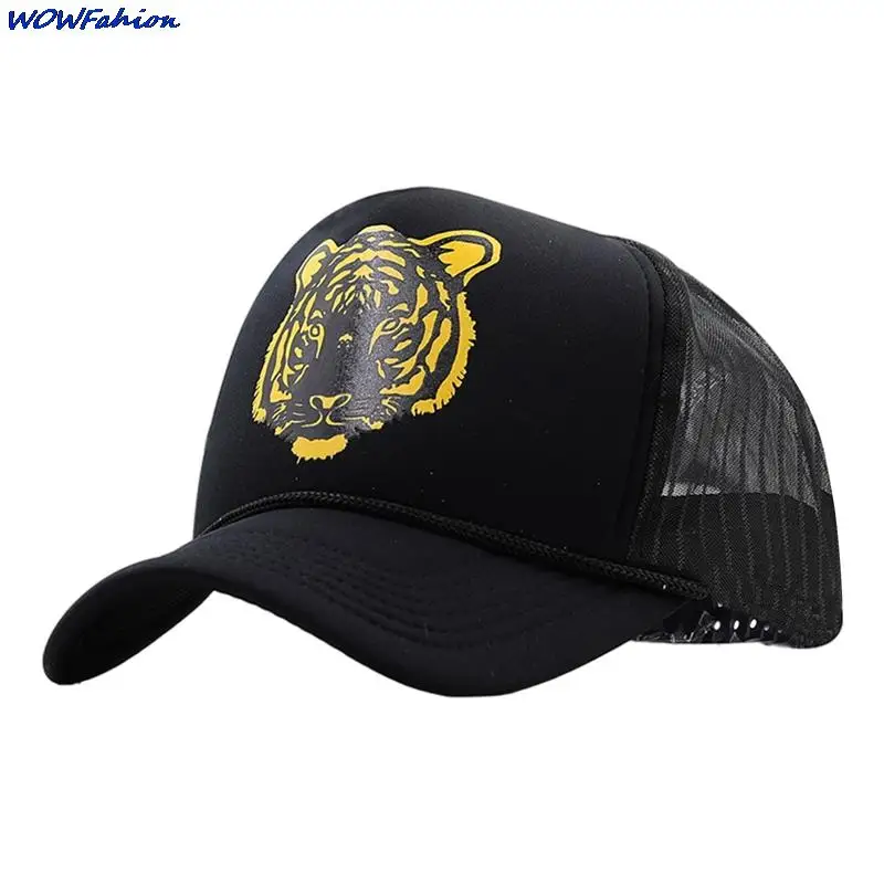 

Tiger Pattern Baseball Cap Women Baseball Hat Breathable Men Women Summer Mesh Cap Baseball Caps Gorras Casquette