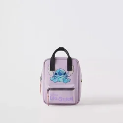 Zaini per ragazze Disney Stitch Baby Kawaii Bags stampa paillettes Travel Storage zaini alla moda Mini zaino per l'asilo