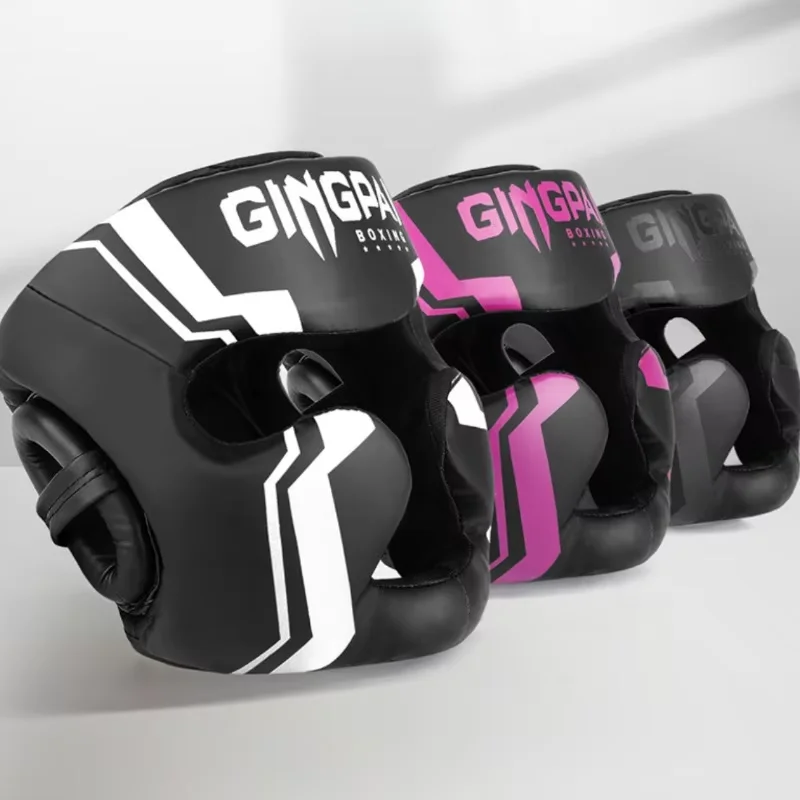 Professional Kick Boxing Helmet Adult Child Head Protection for Boxing Sanda Helmet Muay Thai Practical Training Competition
