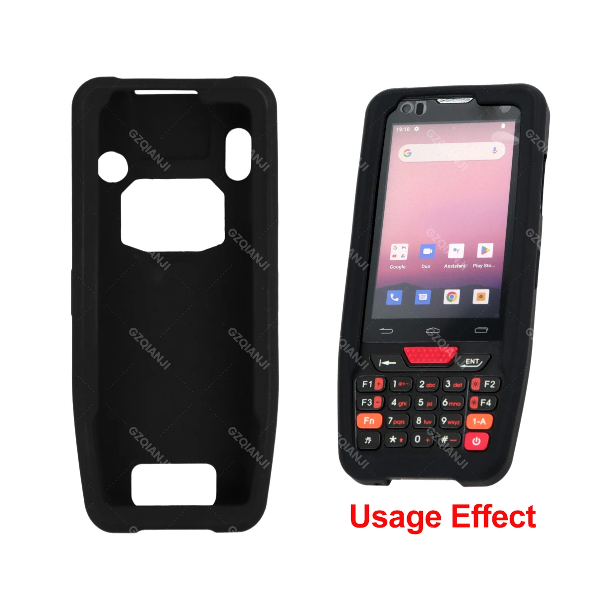 Protective Case Silicone Case for GZQIANJI GZPDA26 PDA Terminal
