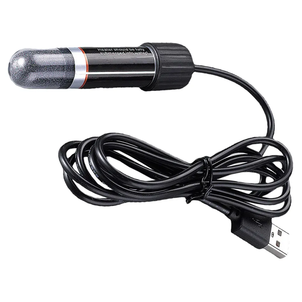 

Constant Temperature Aquarium Heater Mini USB Fish Tank Water Heating Rod Small Size Energy Saving Safety Reliable Pet Supplies