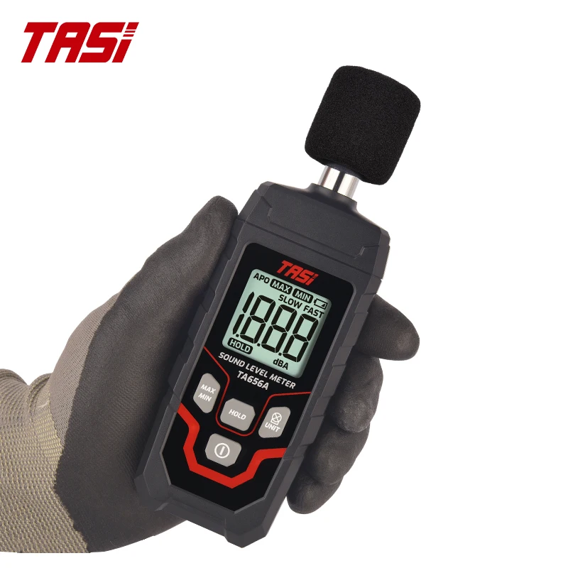 TASI TA656A TA656B Sound Level Meter High Precision 30~130dB Decibel Meter Noise Detector Sound Level Detector Hand Tools