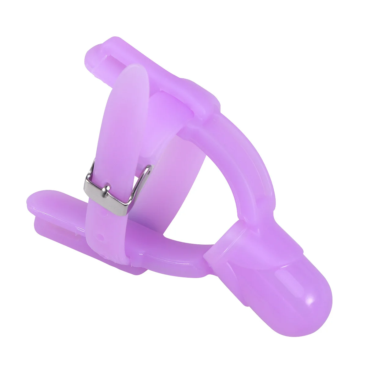 

Детская защита для пальцев, фиолетовая пищевая силиконовая регулируемая защита от укусов, чехол для большого пальца, прорезыватель для младенцев, прорезыватель против укусов