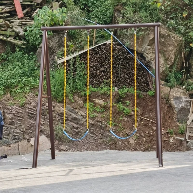 Children's swings for outdoor home use, kindergartens, small courtyards, outdoor courtyards, adult rural swings, swing frames