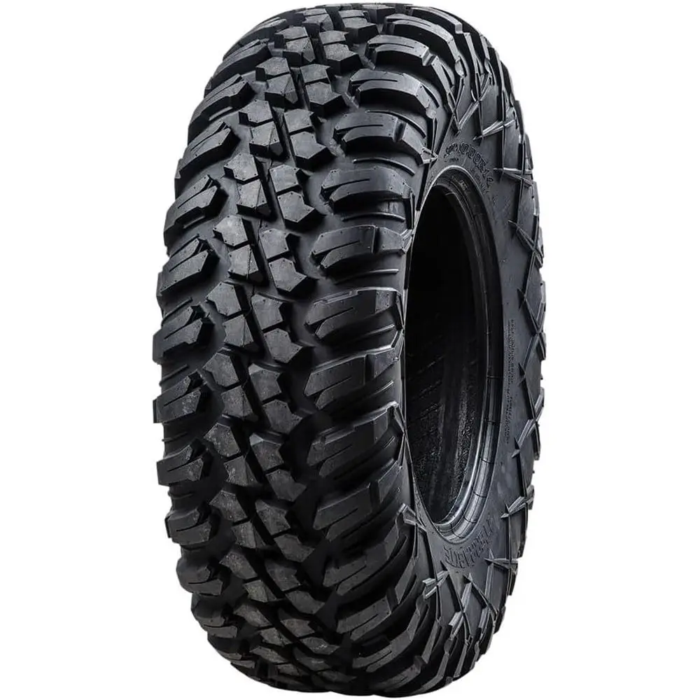 

Terrabite 25x10-12 Radial Tire or UTV/ATV, Medium/Hard Terrain, Heavy Duty 8-Ply Rated truction, Reinorced Sidewall Tread Armor,