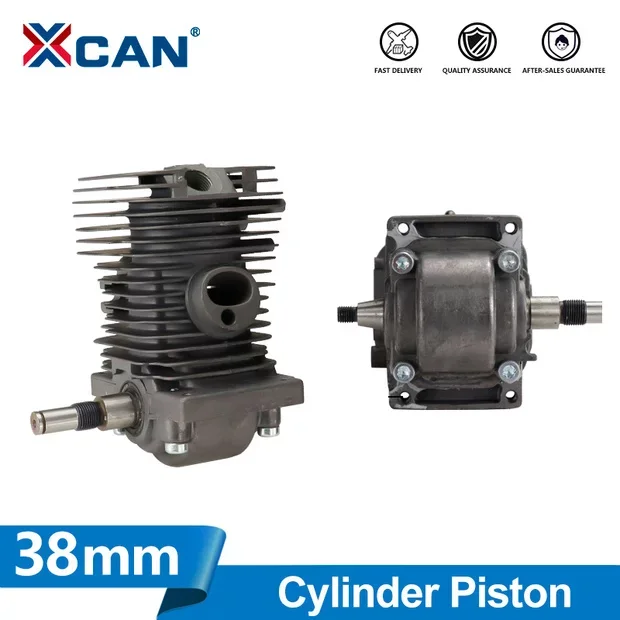 

Комплект двигателя XCAN 38 мм (цилиндр, поршень, коленвал) для бензопилы Stihl MS180, запчасти, свеча зажигания, в сборе