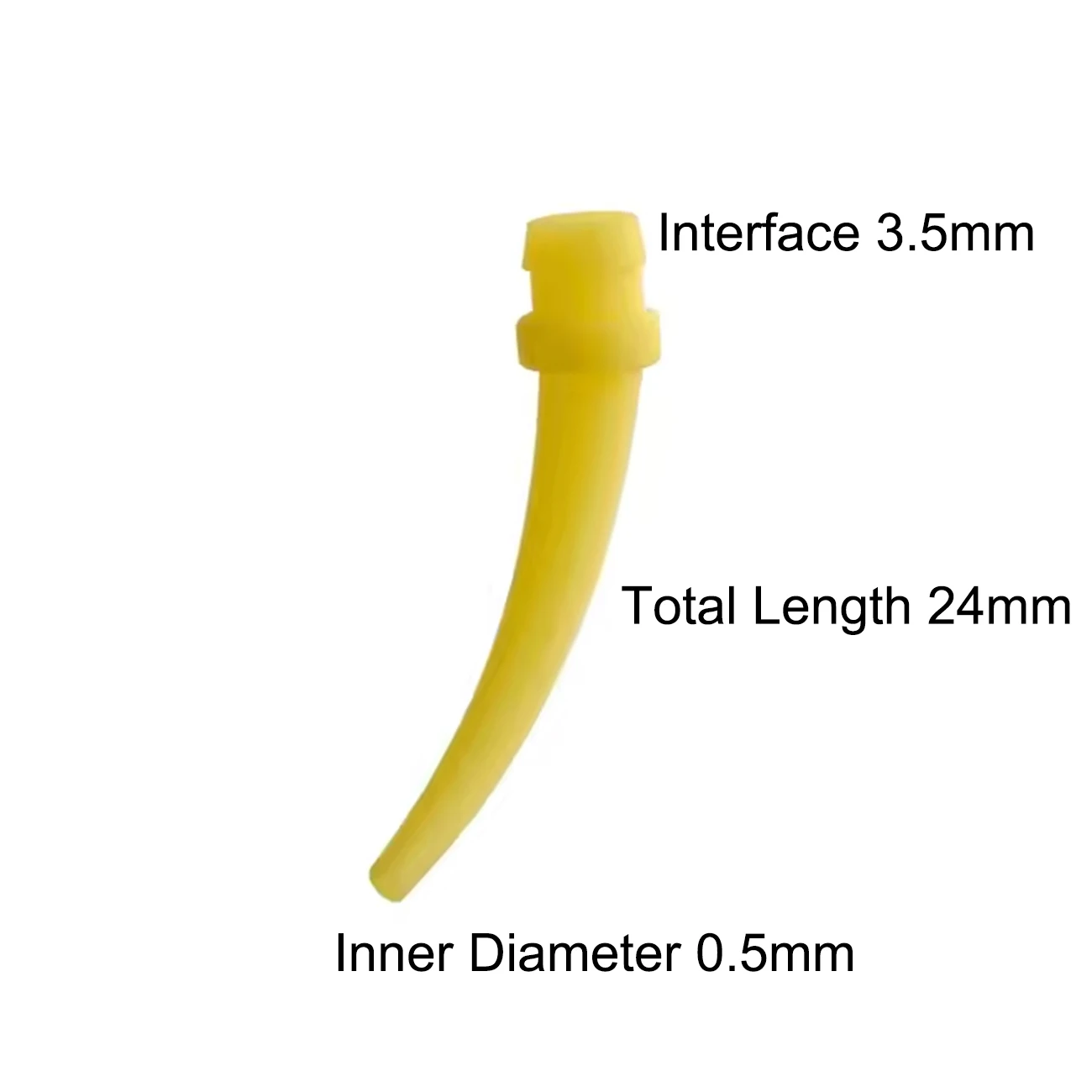 TJDent Dental Einweg-Mischspitzen, Rohr, Silikonkautschuk, Mischkopf, Abdruckmaterialien, Labor-Dosierpistole, Zahnmedizin-Material