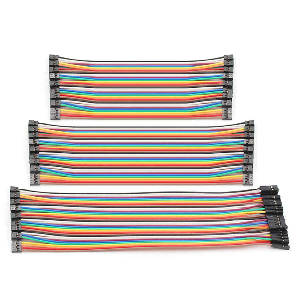 2.0mm Spacing DuPont Wire 40P. 2.0 Double-Ended to 2.54 DuPont Single-Ended. 2.0 to 2.0/2.54 DuPont Wire.