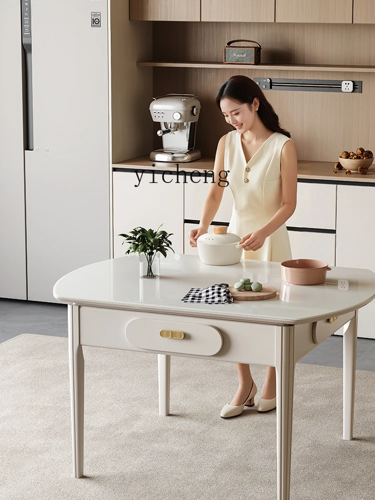 

FY solid wood mahjong machine, automatic household dining table, four-port machine, bass cyclone machine, mahjong table